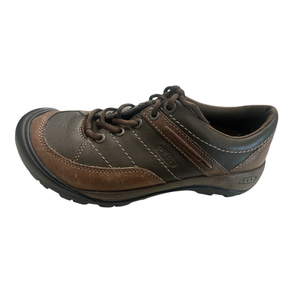 Keen Women Shoe Harvest Size‎ 7.5M Brown Athletic Fashion Sneaker Pre Owned